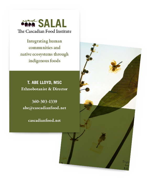 Salal business card