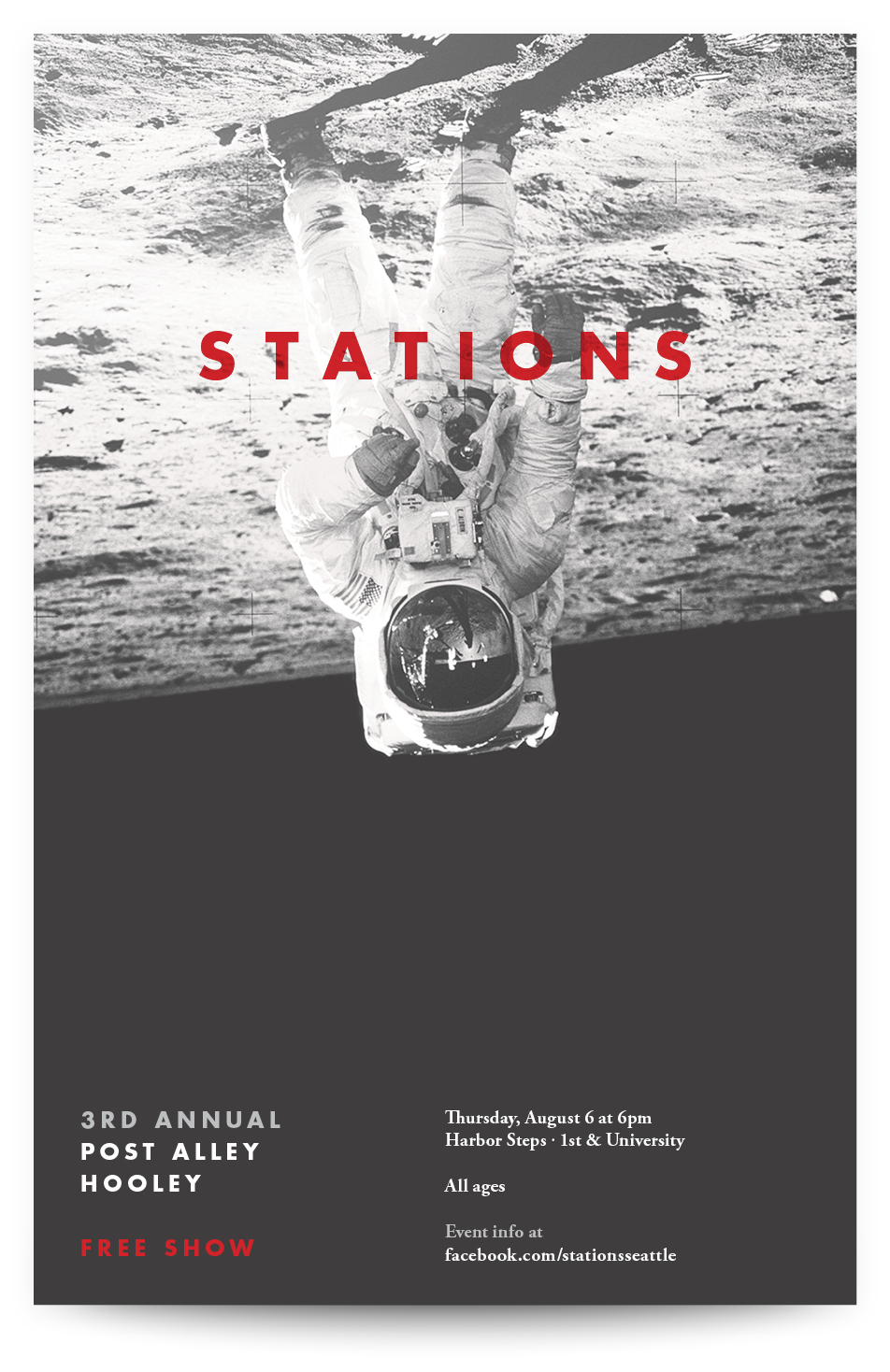 Stations band poster
