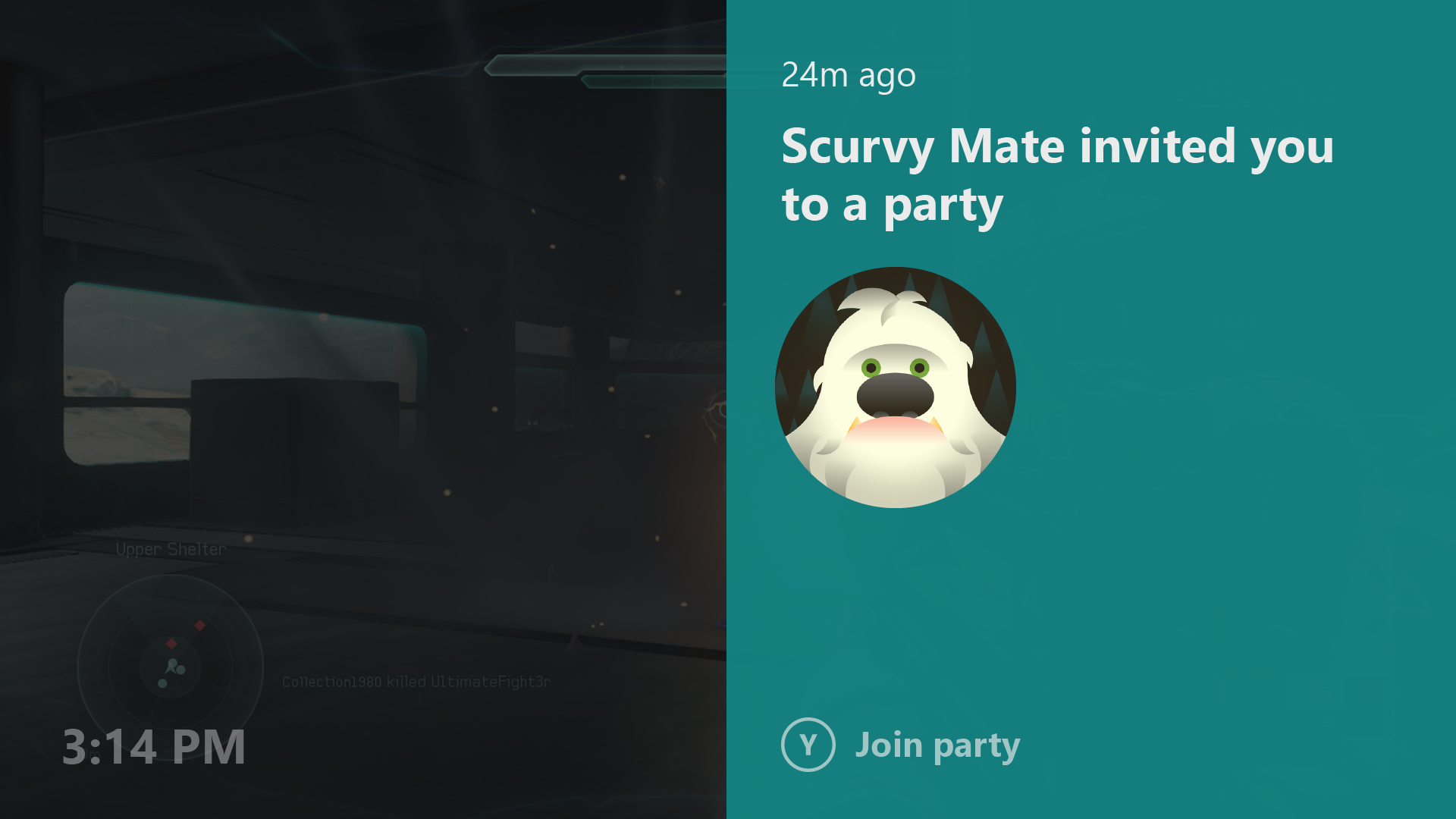 Xbox One Notifications in Idle Mode